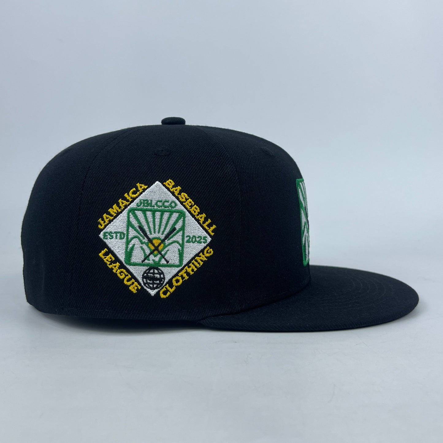 Jamaica Baseball League Clothing Company Logo Baseball Cap