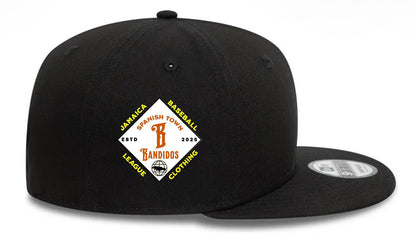 Spanish Town Bandidos Team Logo Flat Brim Baseball Cap