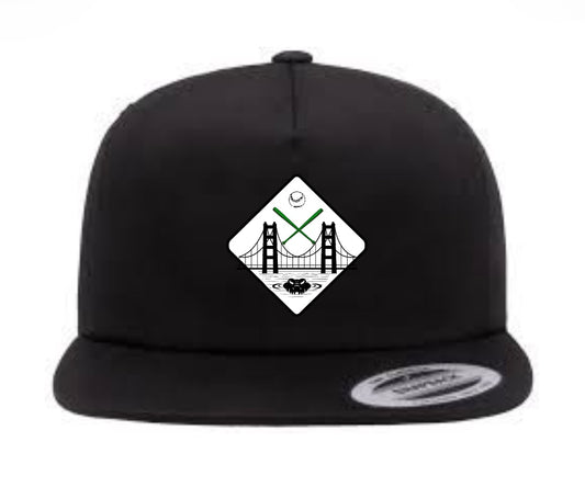 Portmore Gators Team Logo Flat Brim Baseball Cap