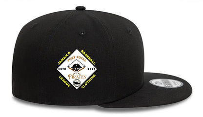 Port Royal Pirates Team Logo Flat Brim Baseball Cap