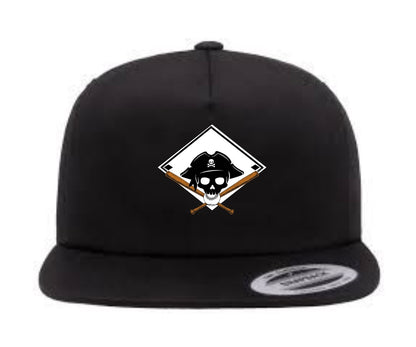 Port Royal Pirates Team Logo Flat Brim Baseball Cap
