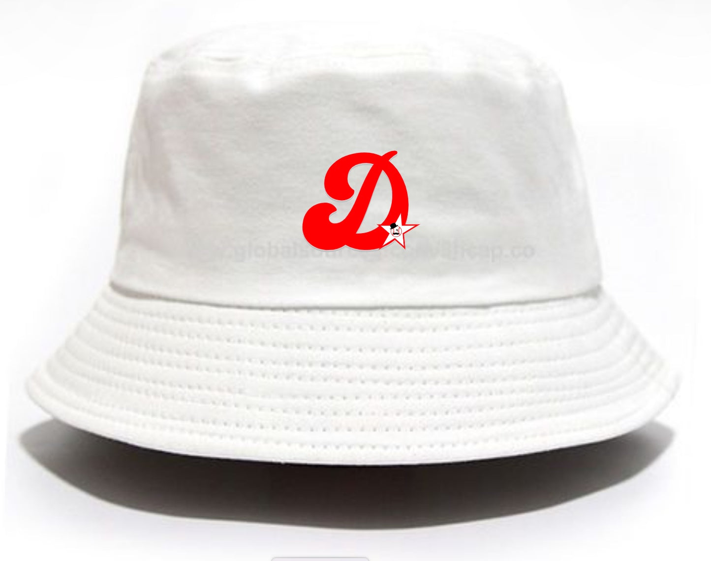 Uptown Dandies Team Logo White Bucket